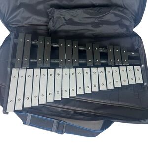 Bell Kit Glockenspiel Percussion Instrument W/Carry Case & Stand 30 Key Music